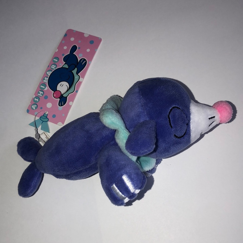 Pokemon Sleeping Popplio Kuttari Cutie Plush